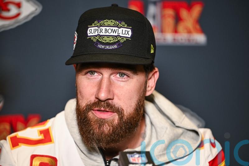 Travis Kelce still feels ‘giddy’ telling people about engagement to Taylor Swift