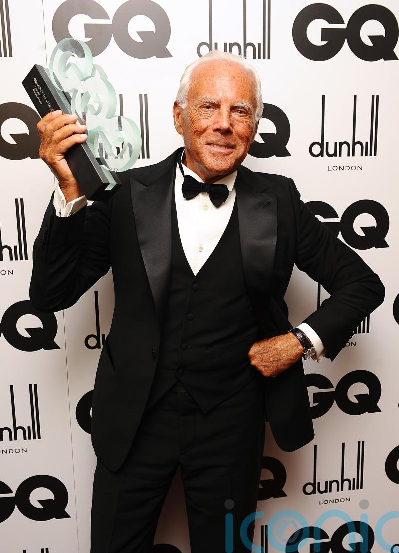 Ralph Lauren and Morgan Freeman among stars to pay tribute to Giorgio Armani