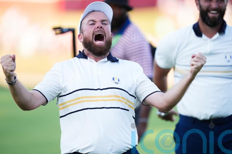 Shane Lowry hails ‘unbelievable’ day for his family after Ryder Cup win