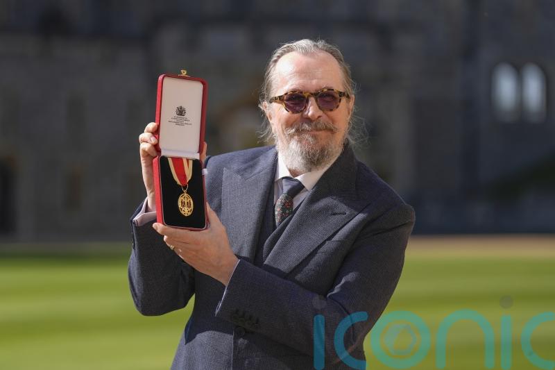 Prince of Wales a Slow Horses fan, says Gary Oldman as he receives knighthood