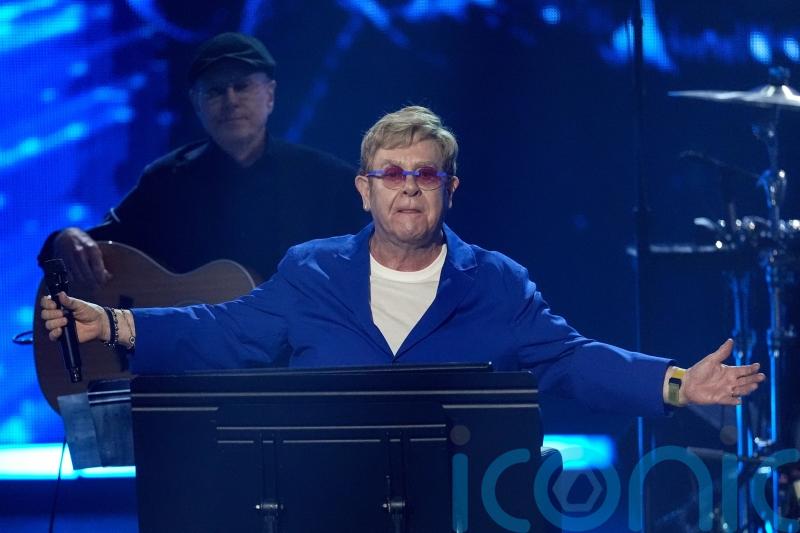 Sir Elton John honours Brian Wilson at Rock & Roll Hall of Fame ceremony