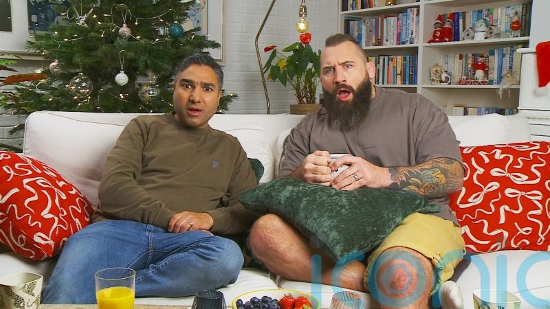 Celebrity Traitors stars Joe Marler and Nick Mohammed join Celebrity Gogglebox