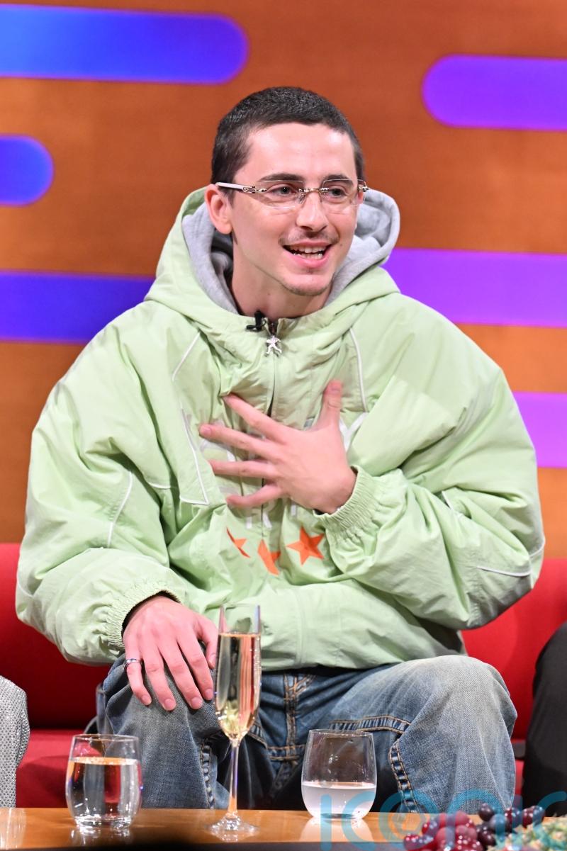 Timothee Chalamet says new film Marty Supreme is an ‘antidote to dark times’