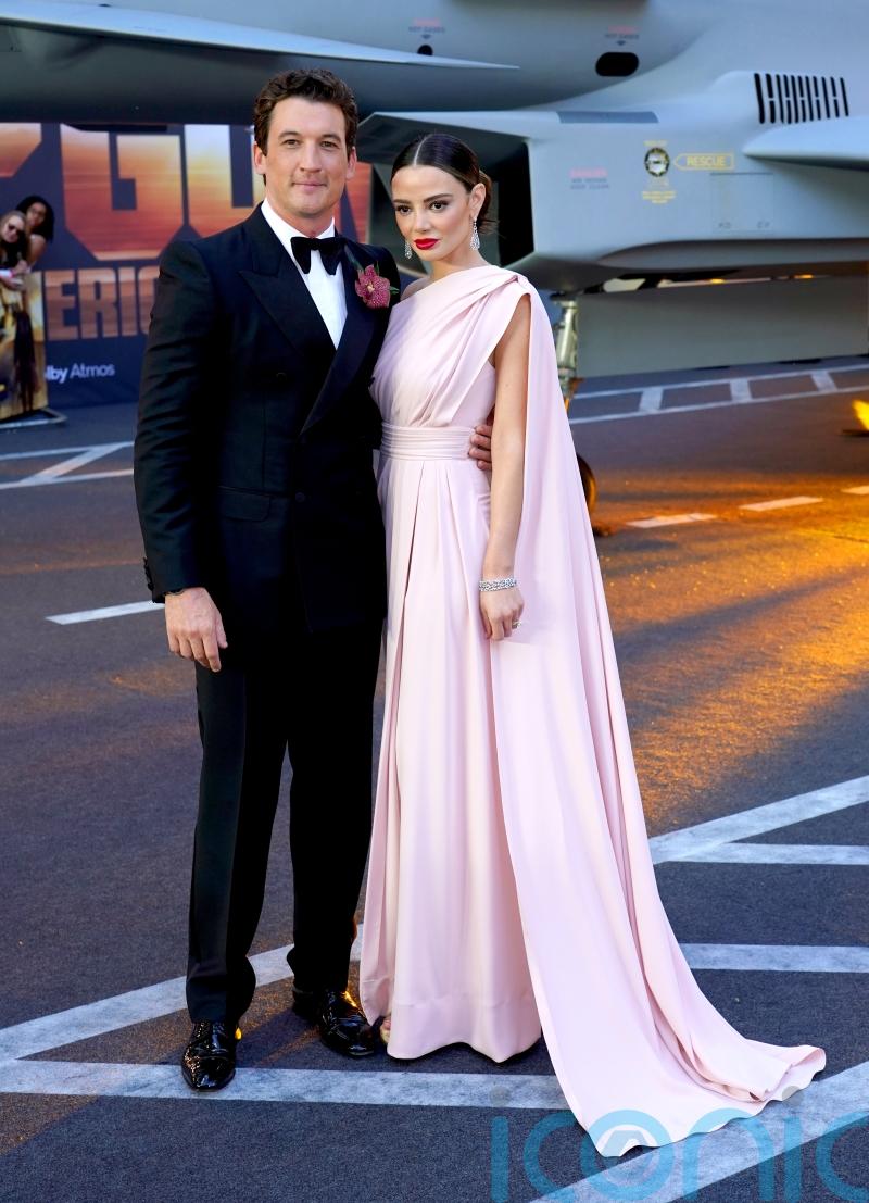 Miles Teller has wife&rsquo;s wedding dress that was lost in fire remade for Christmas