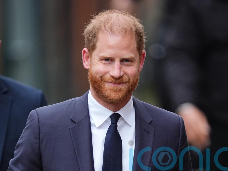 Duke of Sussex arrives at court ahead of trial of claim against Mail publisher