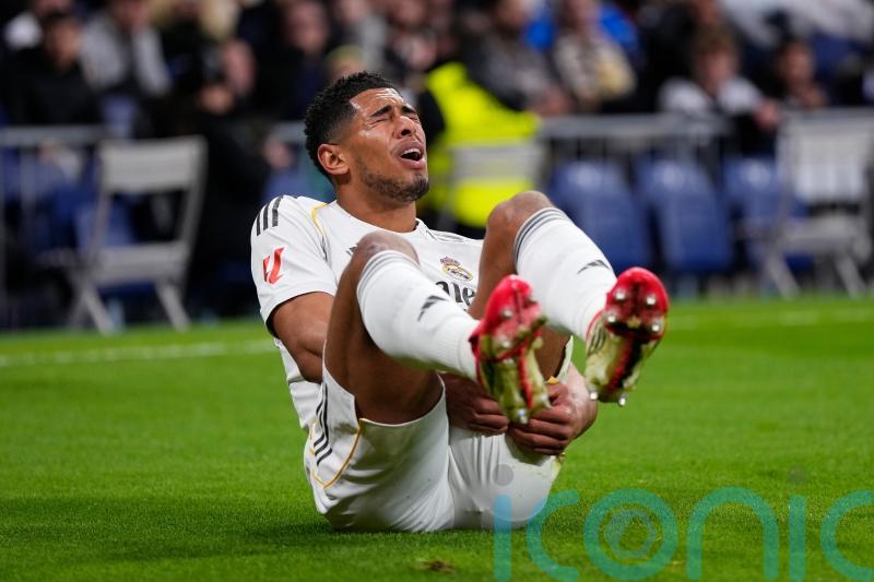 Injury leaves Jude Bellingham in tears and a doubt for England&rsquo;s March matches