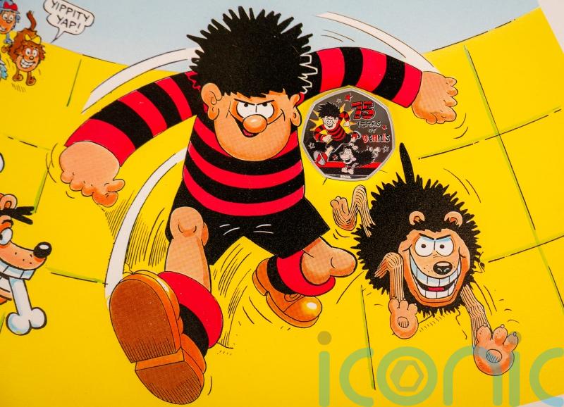 Dennis the Menace appears on new 50p coin to celebrate 75 years of mischief