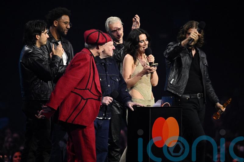 Wolf Alice call for support for UK&rsquo;s small venues in Brits group of the year win