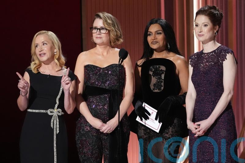 Mindy Kaling joins The Office US reunion on stage at the Actor Awards
