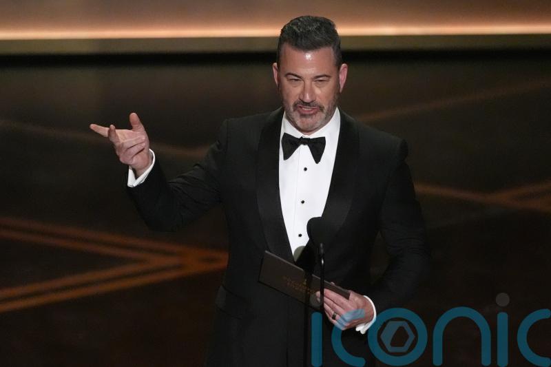 Jimmy Kimmel makes dig at Trump on Oscars stage