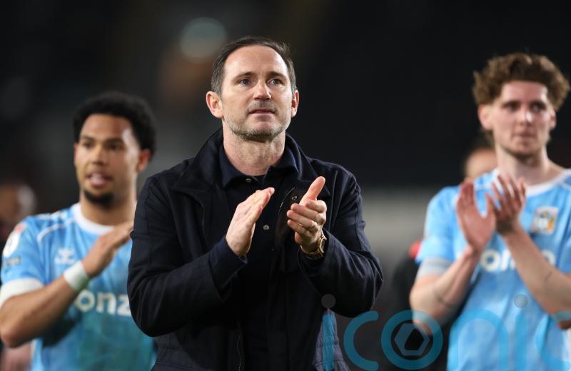 Frank Lampard hails &lsquo;great point&rsquo; on difficult pitch as Coventry near promotion