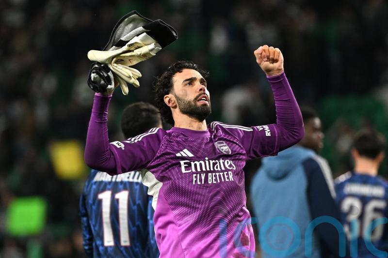 Mikel Arteta hails &lsquo;extraordinary&rsquo; David Raya after Arsenal victory in Lisbon