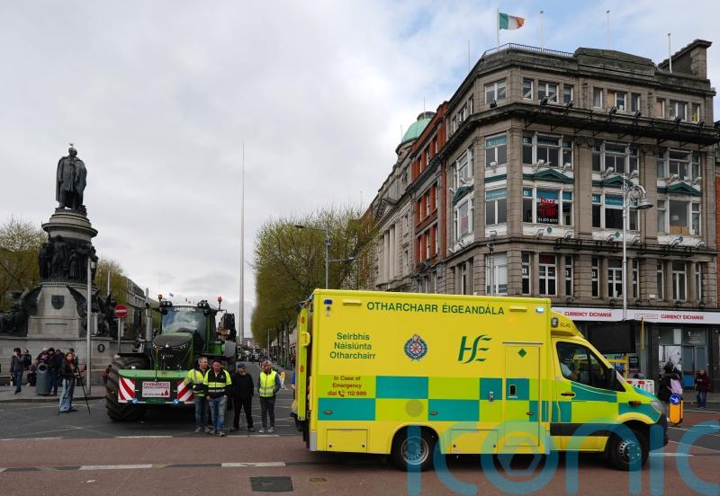 Firefighters delayed in emergency responses by fuel protest in Dublin