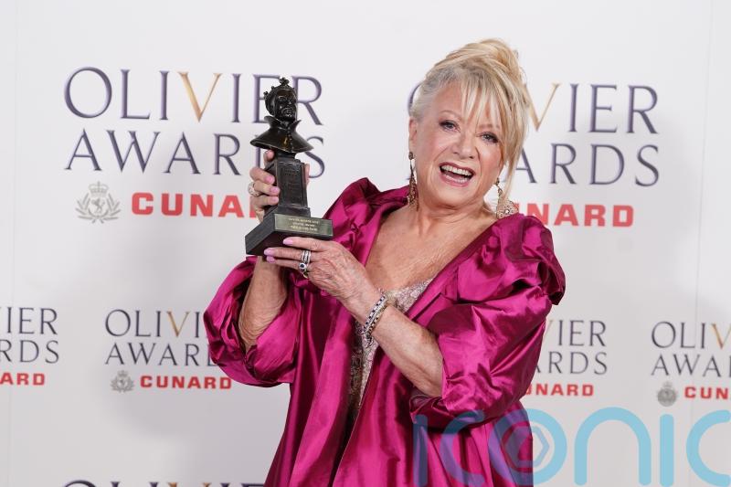 Queen pays tribute to Elaine Paige as singer honoured at Olivier Awards