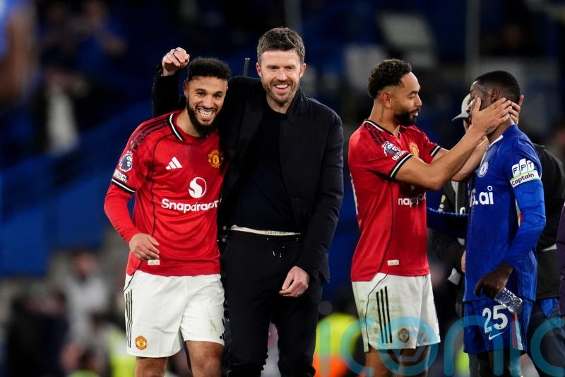 Michael Carrick revels in Manchester United&rsquo;s hard-fought win at Chelsea